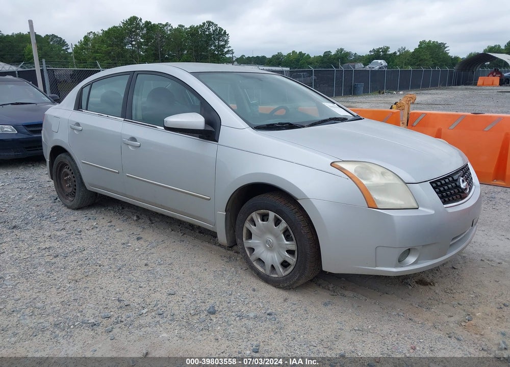 2008 NISSAN SENTRA 2.0 S VIN: 3N1AB61E68L656748