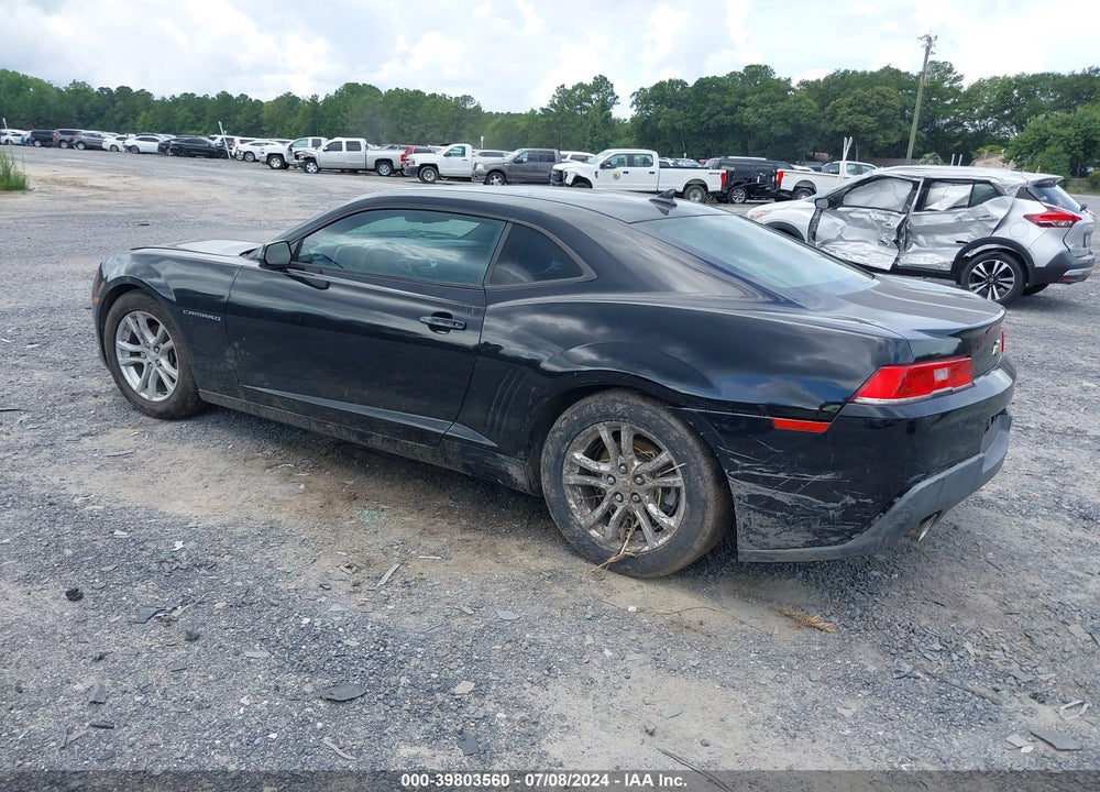 2015 CHEVROLET CAMARO 1LS VIN: 2G1FA1E38F9114559