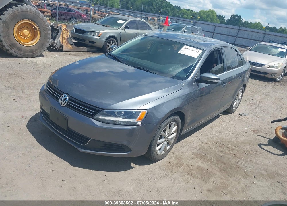 2014 VOLKSWAGEN JETTA 1.8T SE VIN: 3VWD07AJ7EM328860