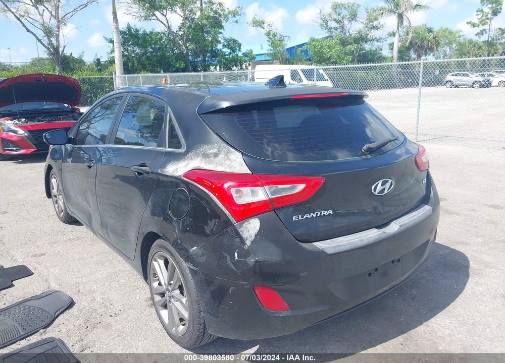 2016 HYUNDAI ELANTRA GT VIN: KMHD35LHXGU307956