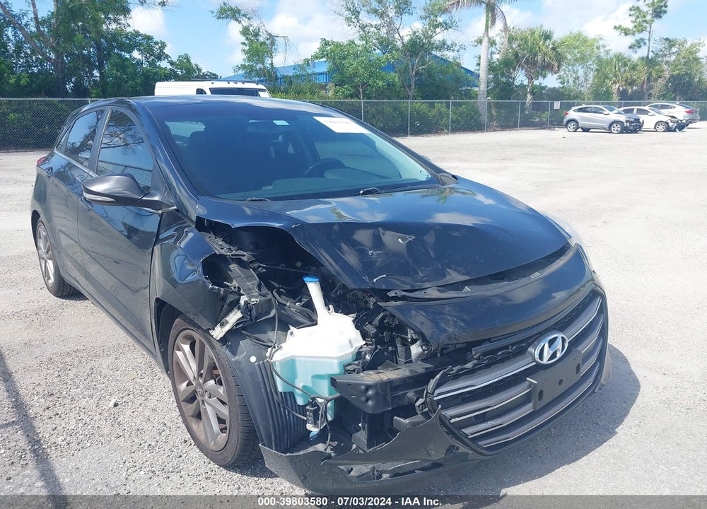 2016 HYUNDAI ELANTRA GT VIN: KMHD35LHXGU307956