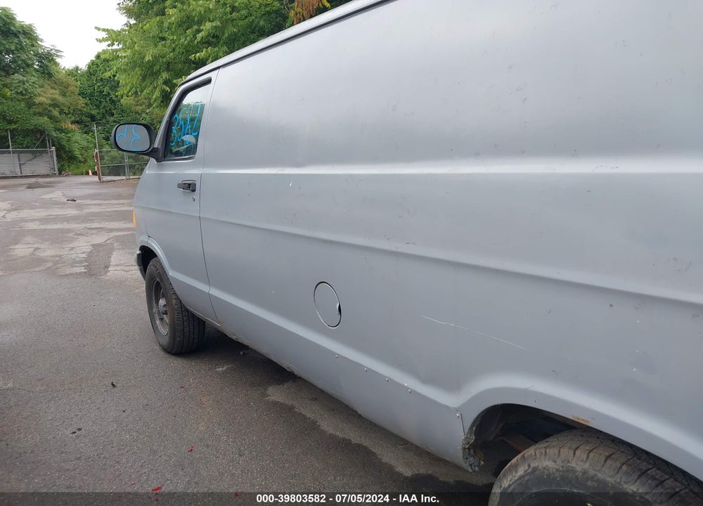 2002 DODGE RAM VAN 1500 CONVERSION VIN: 2B7HB11X22K113447