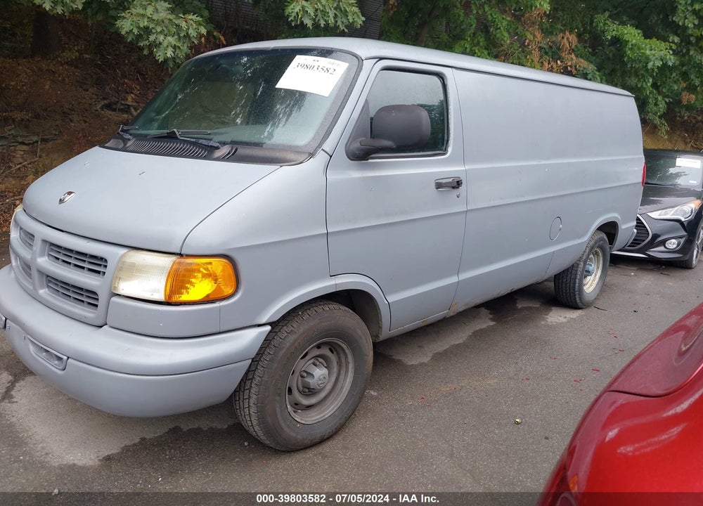 2002 DODGE RAM VAN 1500 CONVERSION VIN: 2B7HB11X22K113447