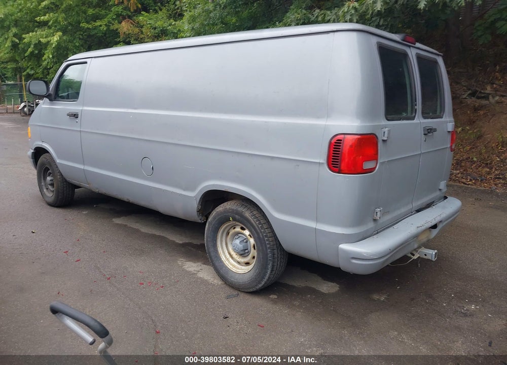 2002 DODGE RAM VAN 1500 CONVERSION VIN: 2B7HB11X22K113447