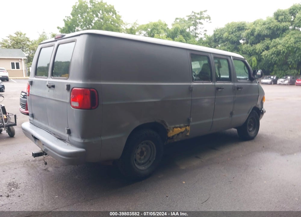 2002 DODGE RAM VAN 1500 CONVERSION VIN: 2B7HB11X22K113447