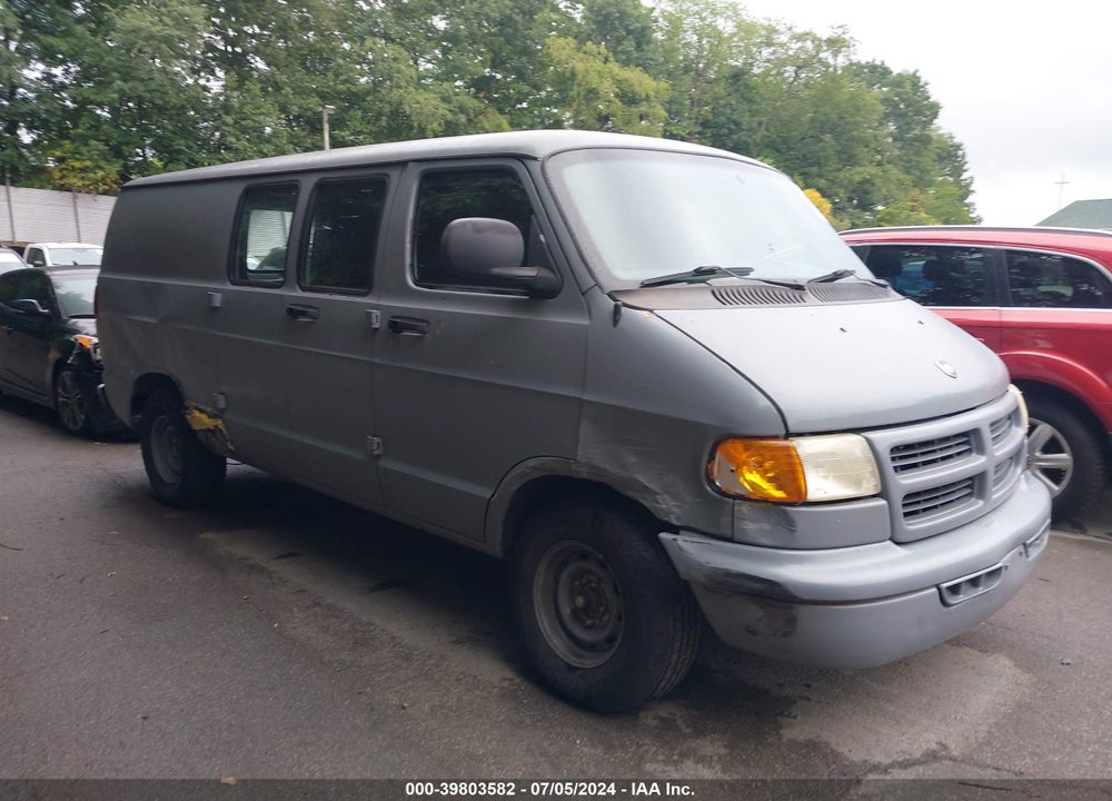 2002 DODGE RAM VAN 1500 CONVERSION VIN: 2B7HB11X22K113447