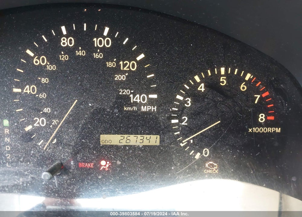 2001 LEXUS RX 300 VIN: JTJHF10U310209404