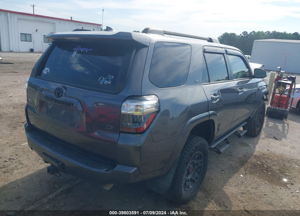 2019 TOYOTA 4RUNNER SR5 PREMIUM VIN: JTEZU5JR4K5198623