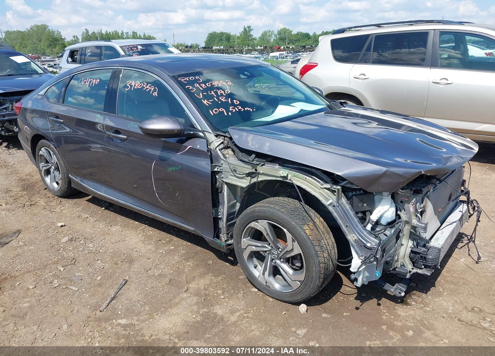 2018 HONDA ACCORD EX-L VIN: 1HGCV1F54JA204790