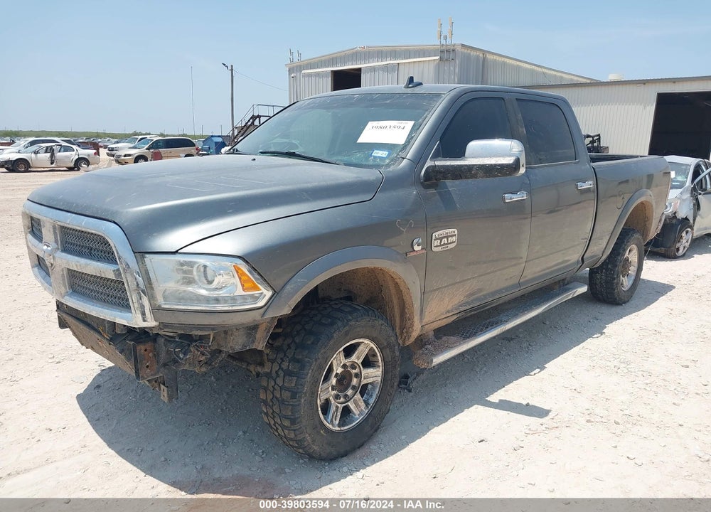 2013 RAM 2500 LAIE LONGHORN VIN: 3C6UR5GL3DG571849
