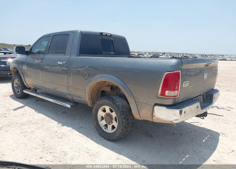 2013 RAM 2500 LAIE LONGHORN VIN: 3C6UR5GL3DG571849