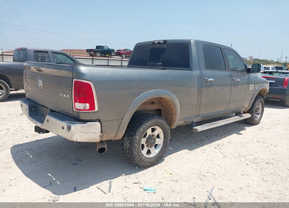 2013 RAM 2500 LAIE LONGHORN VIN: 3C6UR5GL3DG571849