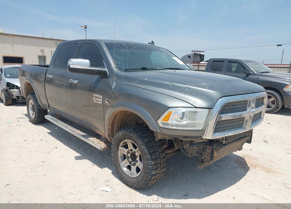 2013 RAM 2500 LAIE LONGHORN VIN: 3C6UR5GL3DG571849