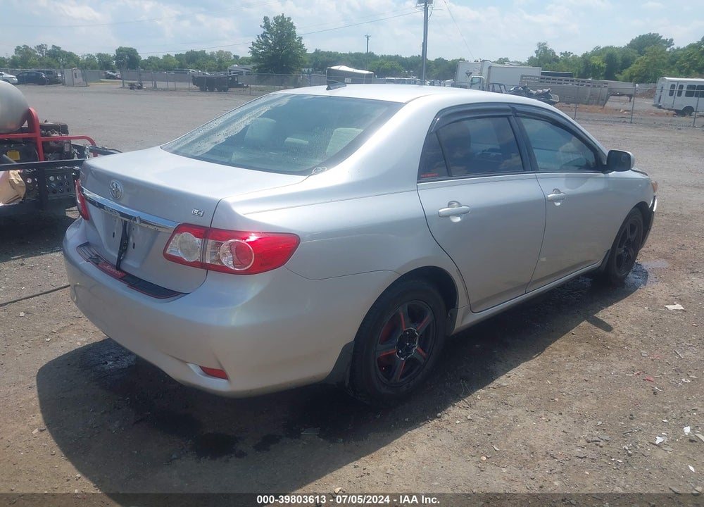 2012 TOYOTA COROLLA LE VIN: JTDBU4EE1C9171252