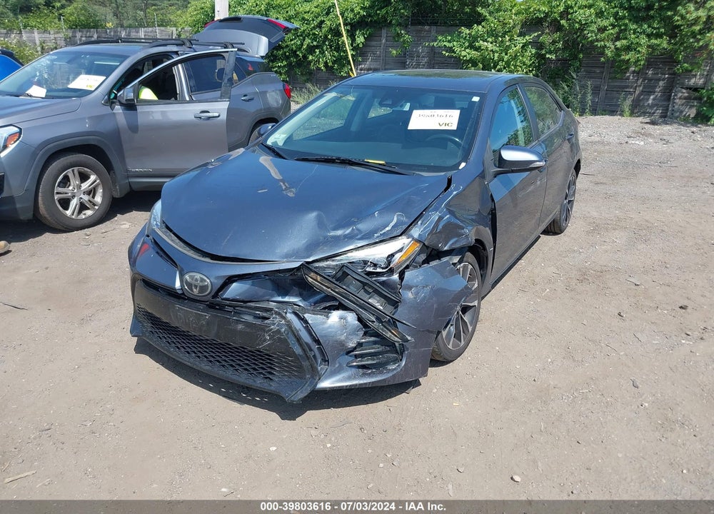 2017 TOYOTA COROLLA SE VIN: 2T1BURHE6HC763613