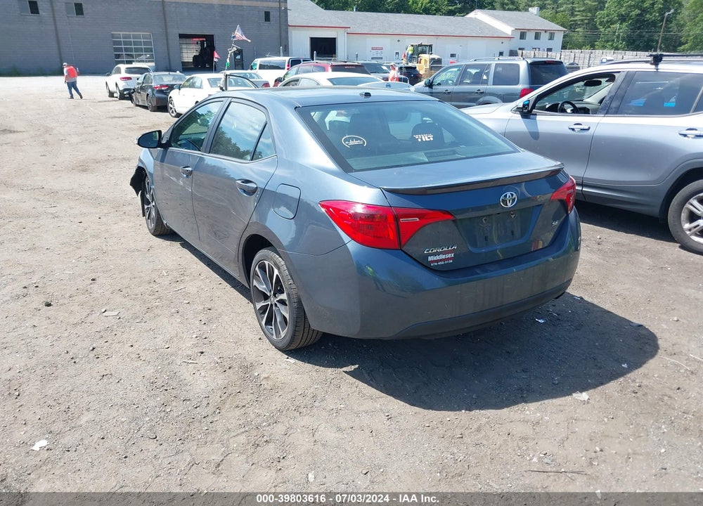 2017 TOYOTA COROLLA SE VIN: 2T1BURHE6HC763613