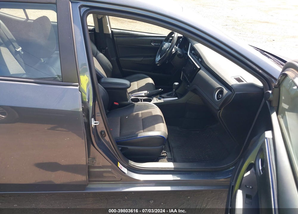 2017 TOYOTA COROLLA SE VIN: 2T1BURHE6HC763613