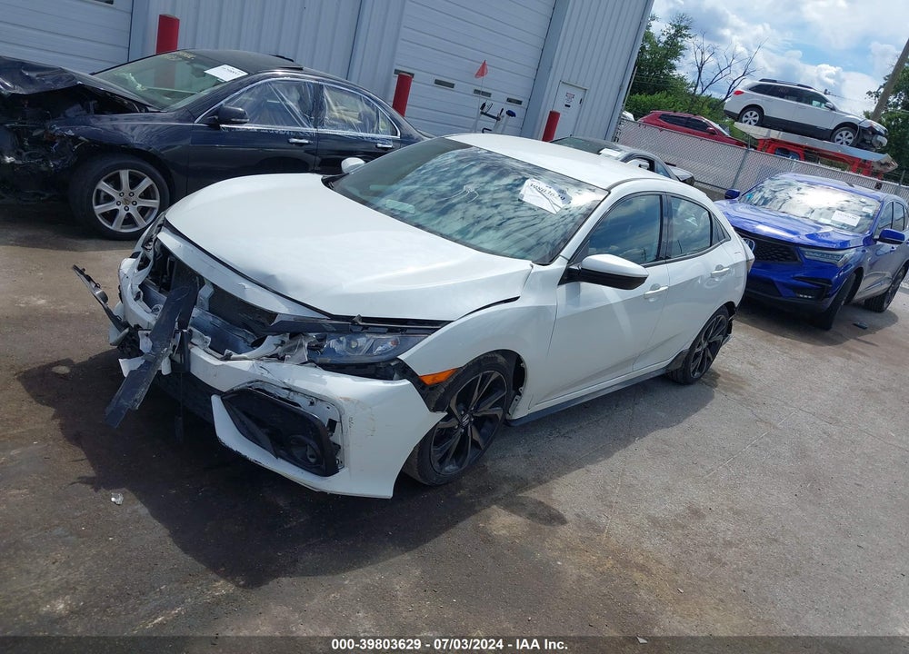 2019 HONDA CIVIC SPORT VIN: SHHFK7H49KU218686