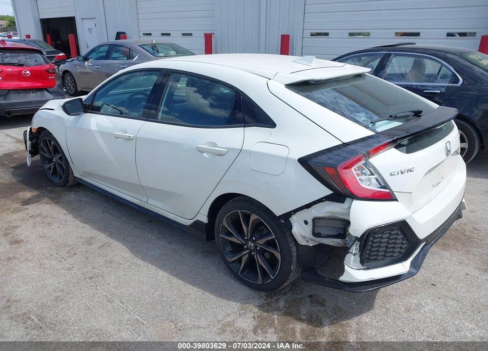 2019 HONDA CIVIC SPORT VIN: SHHFK7H49KU218686