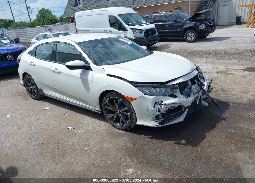 2019 HONDA CIVIC SPORT VIN: SHHFK7H49KU218686
