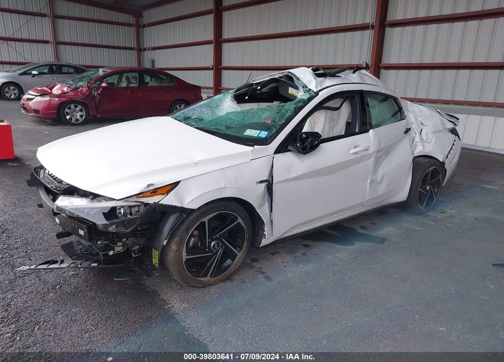 2023 HYUNDAI ELANTRA N LINE VIN: KMHLR4AF6PU526970