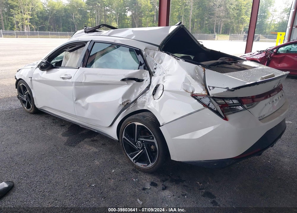 2023 HYUNDAI ELANTRA N LINE VIN: KMHLR4AF6PU526970