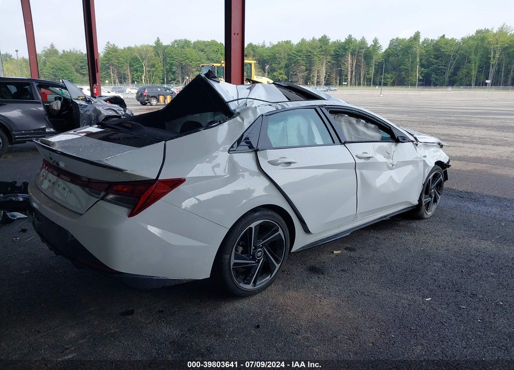 2023 HYUNDAI ELANTRA N LINE VIN: KMHLR4AF6PU526970