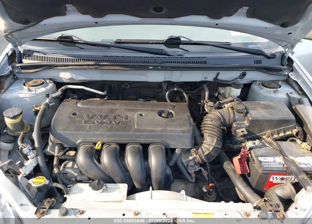 2007 TOYOTA COROLLA CE VIN: 2T1BR32E17C762410