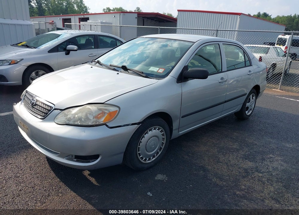 2007 TOYOTA COROLLA CE VIN: 2T1BR32E17C762410