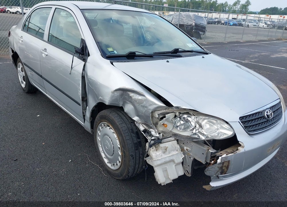 2007 TOYOTA COROLLA CE VIN: 2T1BR32E17C762410
