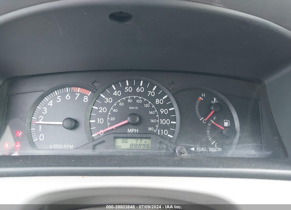 2007 TOYOTA COROLLA CE VIN: 2T1BR32E17C762410