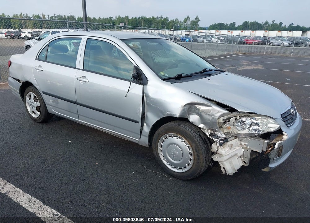 2007 TOYOTA COROLLA CE VIN: 2T1BR32E17C762410