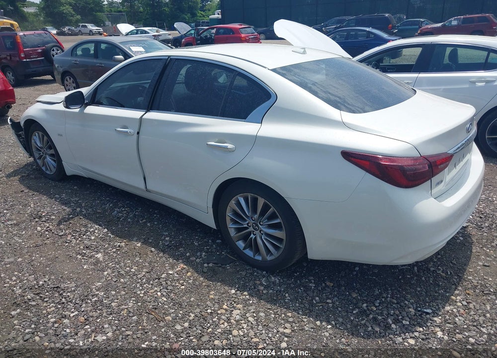 2018 INFINITI Q50 3.0T LUXE VIN: JN1EV7AR5JM433906