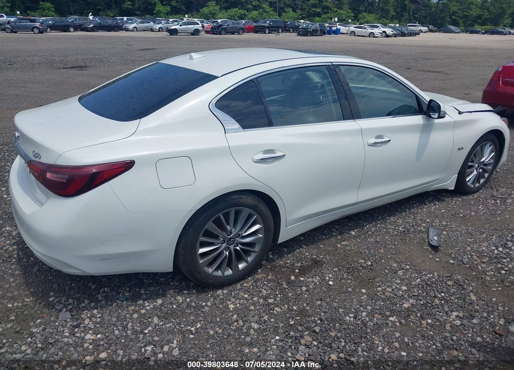2018 INFINITI Q50 3.0T LUXE VIN: JN1EV7AR5JM433906