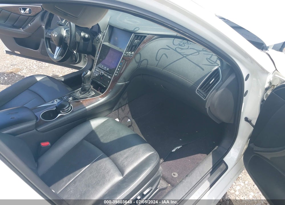 2018 INFINITI Q50 3.0T LUXE VIN: JN1EV7AR5JM433906