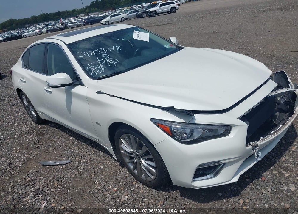 2018 INFINITI Q50 3.0T LUXE VIN: JN1EV7AR5JM433906
