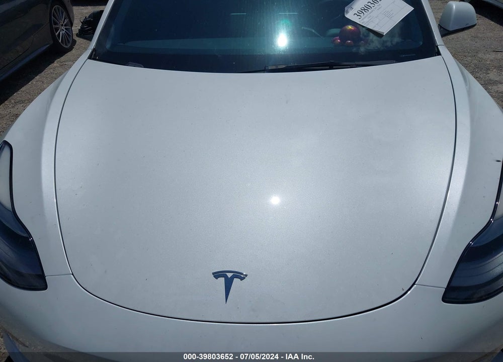 2022 TESLA MODEL 3 REAR-WHEEL DRIVE VIN: 5YJ3E1EA0NF307277