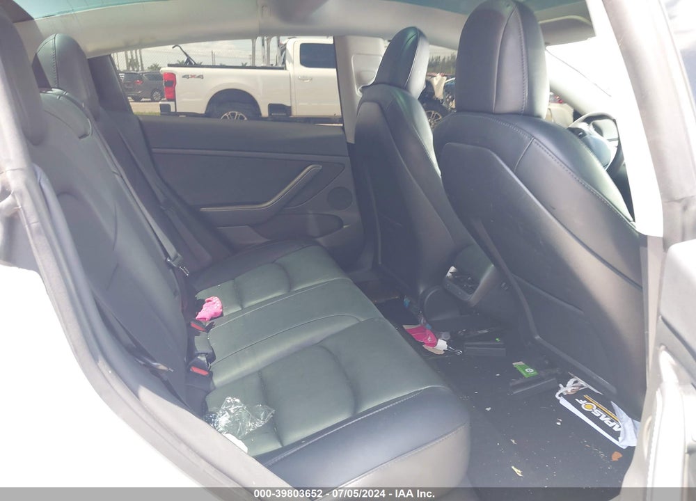 2022 TESLA MODEL 3 REAR-WHEEL DRIVE VIN: 5YJ3E1EA0NF307277