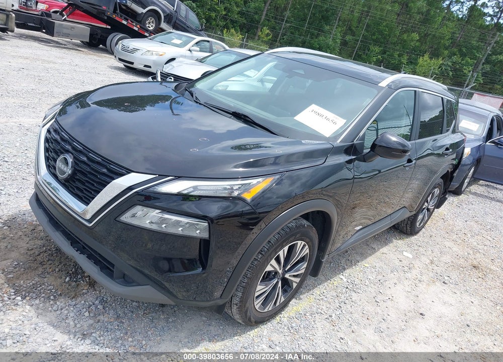 2022 NISSAN ROGUE SV FWD VIN: 5N1BT3BA7NC683310