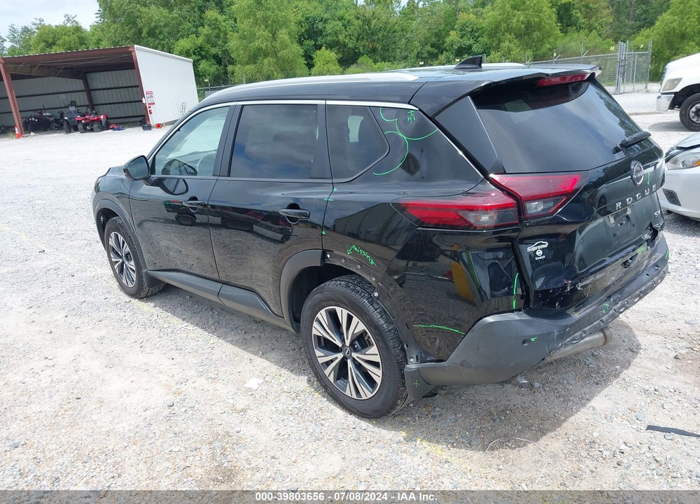 2022 NISSAN ROGUE SV FWD VIN: 5N1BT3BA7NC683310