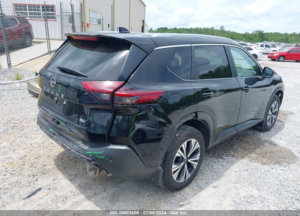 2022 NISSAN ROGUE SV FWD VIN: 5N1BT3BA7NC683310