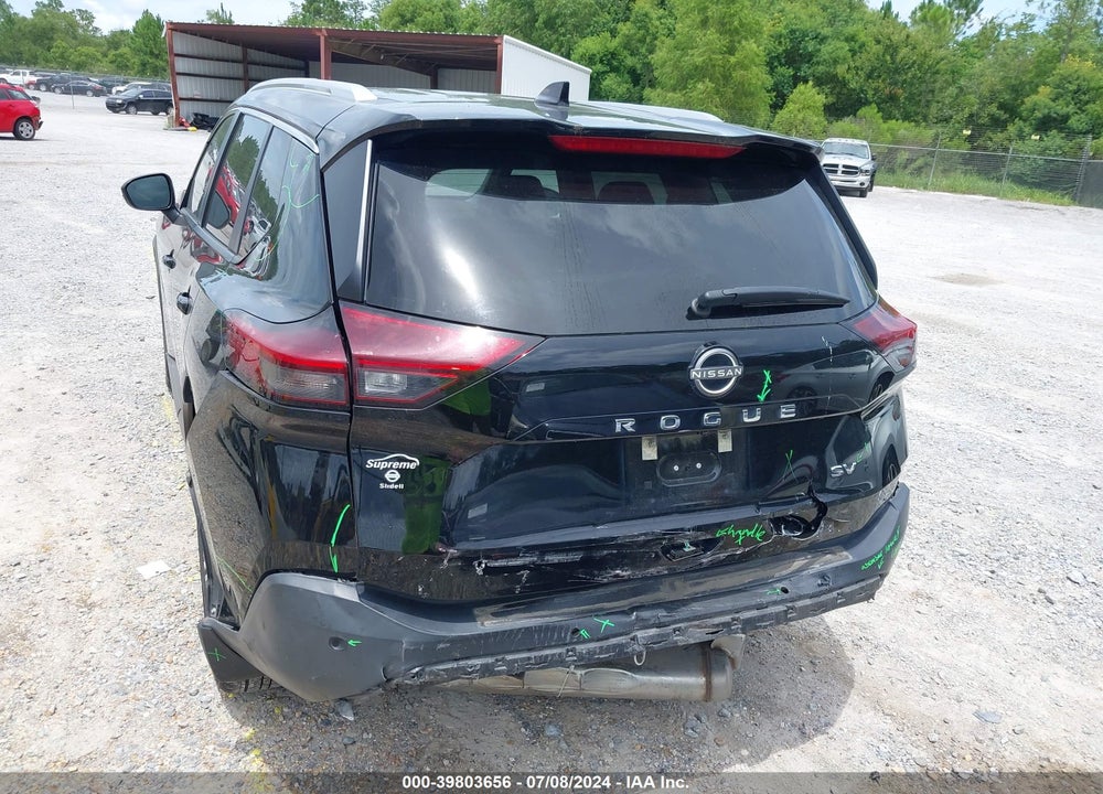 2022 NISSAN ROGUE SV FWD VIN: 5N1BT3BA7NC683310