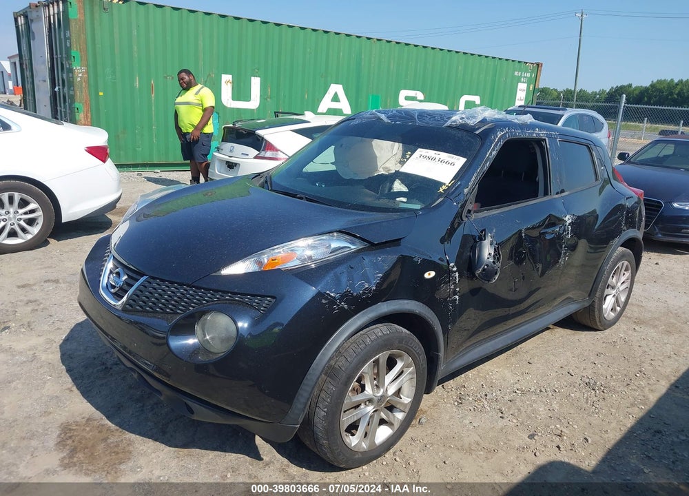 2014 NISSAN JUKE SV VIN: JN8AF5MR5ET454571
