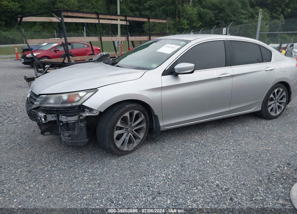 2015 HONDA ACCORD SPORT VIN: 1HGCR2F52FA128889