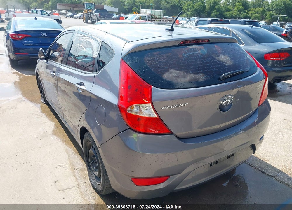 2015 HYUNDAI ACCENT GS VIN: KMHCT5AE4FU212960