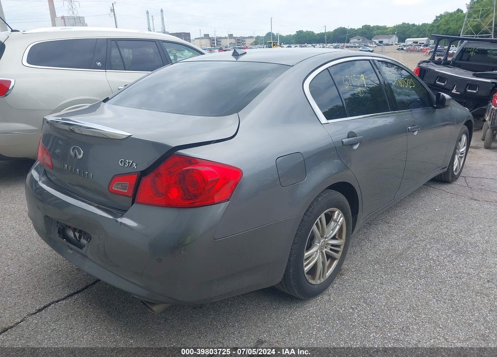 2012 INFINITI G37X VIN: JN1CV6AR5CM671579