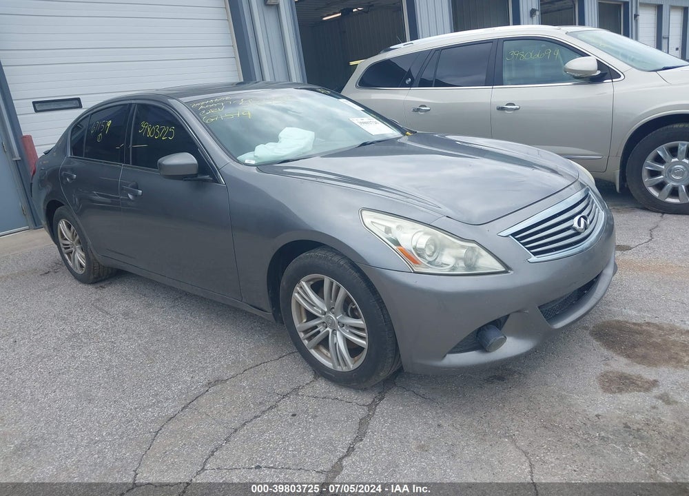 2012 INFINITI G37X VIN: JN1CV6AR5CM671579