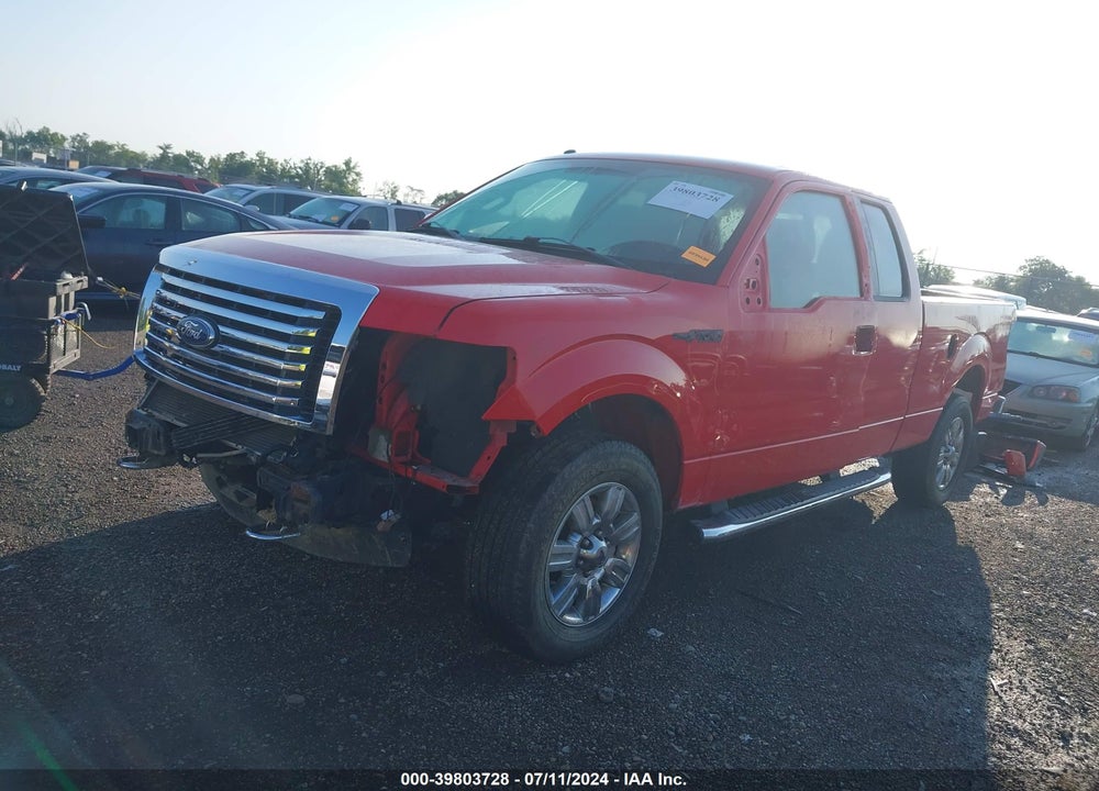 2012 FORD F-150 XLT VIN: 1FTFX1EFXCFA38054