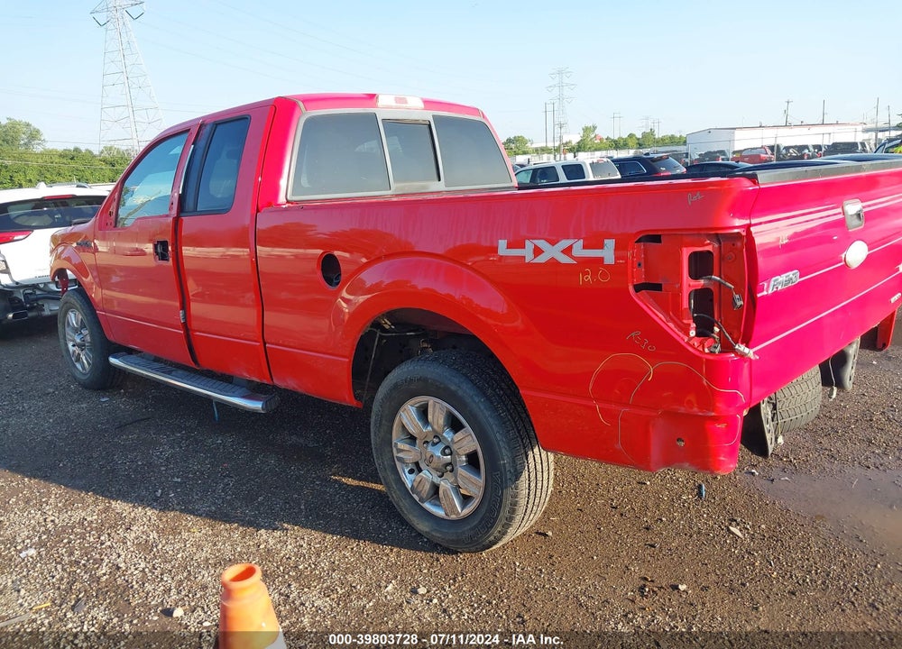 2012 FORD F-150 XLT VIN: 1FTFX1EFXCFA38054