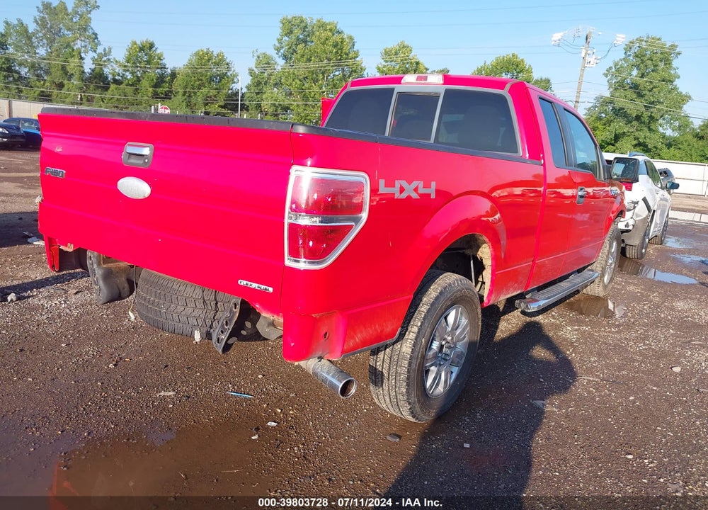 2012 FORD F-150 XLT VIN: 1FTFX1EFXCFA38054